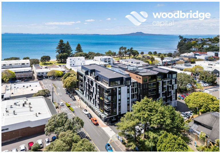 New residual stock loan for a $40 million apartment project in Browns Bay, Auckland.